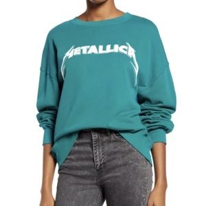Daydreamer LA - Oversized Metallica Sweatshirt